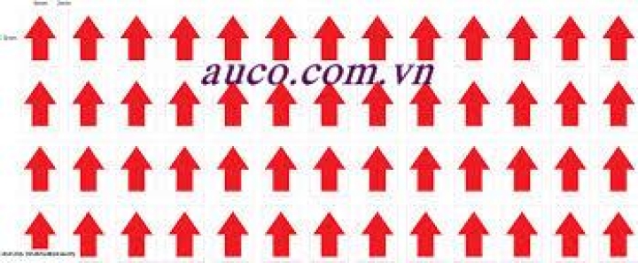 Giấy nhãn Tomy A5 mũi tên đi lên